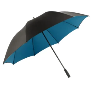 30-Inch 8-Rib Large Alternate Double-Canopy UV Windproof Rain Golf Umbrella with Logo