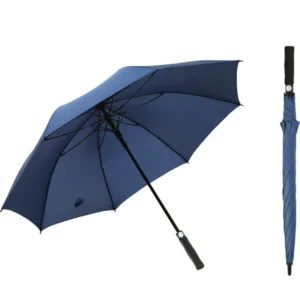 30-Inch Auto-Open Double-Layer Golf Umbrella Windproof with Custom Logo & Folding Function for Advertising