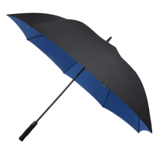 30 Inch Automatic Golf Umbrella, Extra Large Oversize Double Canopy Vented Windproof Fiberglass Waterproof Stick Umbrella