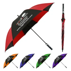 30-Inch Automatic Waterproof 190T Pongee Windproof Golf Umbrella