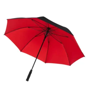 30 Inch Custom logo Printing Rain Golf Umbrella Double Layer Business Men’s Straight Golf Umbrella Windproof