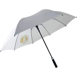 30 Inch Customized Full Color CMYK Print Golf Straight Umbrella Windproof and Waterproof with Logo Prints