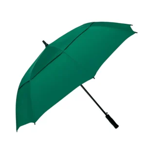 30-Inch Double-Layer Christmas Tree Pattern Semi-Automatic Straight Golf Umbrella