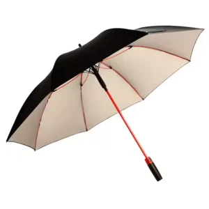 30 Inch Double Layer Golf Umbrella Auto Open with Logo Printing