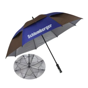 30-Inch Double-Layer Windproof Golf Umbrella with Air Vents