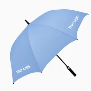 30-Inch Single-Layer Windproof Straight Golf Umbrella for Outdoor Sports