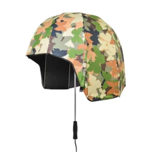 30 Inches Storm Proof Sun Block Custom Full Printing Helmet Shape Umbrella