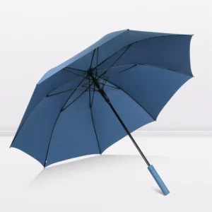 300T Pongee Waterproof Dual-Folding Advertising Umbrella Fiberglass Frame 120cm Open Diameter Strong Wind Resistant