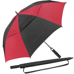 32 Inch Straight Disc Golf Umbrella Customizable with Carrying Bag Single Canopy 62″