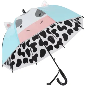 3D Animal Ears Kid Dome Clear Umbrella