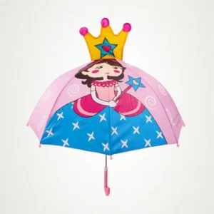 3D Kids Princess Character Umbrella with Ears