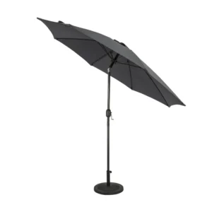3M Large Outdoor Waterproof Polyester Sun Parasol Umbrella with Aluminum Pole Manual Opening for Outdoor Furniture