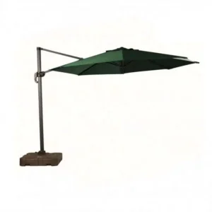 3M Outdoor Patio Umbrella with Stainless Steel Ribs, 8K UV Protection, Customizable Size, and Crank Lift