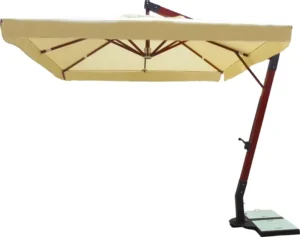 3x4m Outdoor Garden Patio Aluminum Umbrella