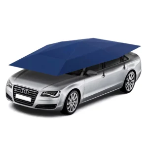 4.2M UV Protection Automatic Folding Rooftop Car Sun Shade Umbrella with Remote Control