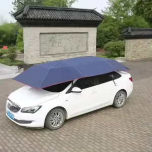 4.6m 4.8m 5.2m Fully Automatic Remote Control Outdoor Car Umbrella Sunshade Cover