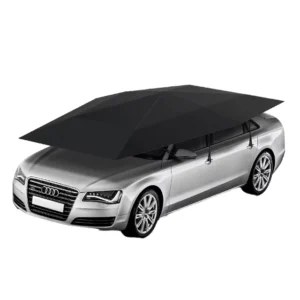 4.8M Hail Protection Waterproof Nylon Folding Car Cover Automatic Umbrella