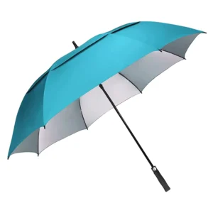 54 62 68 Inch Extra-Large Double-Layer Vented Windproof Golf Umbrella Custom Logo