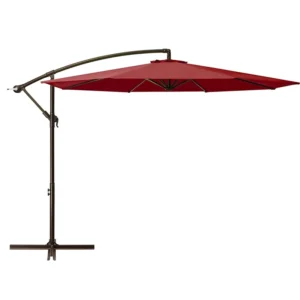 5FT Outdoor Market Umbrella Durable Patio Banana Umbrella