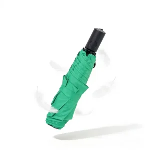 6-Rib Automatic Mini Foldable Travel Umbrella with Cover for Kids