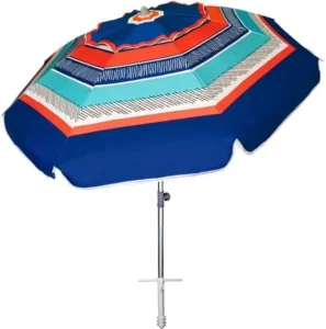 6.5 Ft Custom Design Outdoor Beach Umbrella With Logo Print
