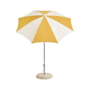 6.5 ft Commercial Retro Heavy-Duty Portable Adjustable-Height Garden Table Beach Umbrella