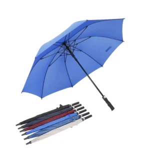 60-Inch Semi-Automatic Personalized Oversize Golf Umbrella, Windproof, Waterproof