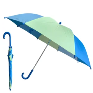 6004 Kids Safety Umbrella Manufacturer Supply Manual Open Fiberglass Ribs Custom Printing