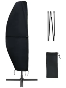 600D Oxford Cloth Waterproof Parasol Cover Outdoor Offset Banana Style Patio Sun Umbrella Cover