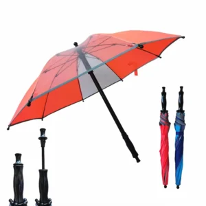 6013 Summer Custom Printing Manual Open and Close Straight Water Gun Umbrella for Children