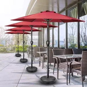 7.5ft Patio Umbrella Outdoor Table Market Yard Garden Umbrella with Logo