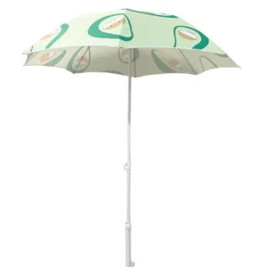 7Ft Aluminum Pole Printed Parasol 140G Polyester Outdoor Parasol