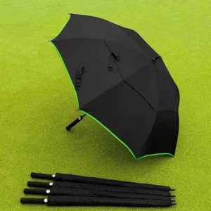 80 Inch Single Layer Custom Logo Golf Umbrella 27″ Printed Windproof Golf Umbrella For Promotional Custom Logo Printing