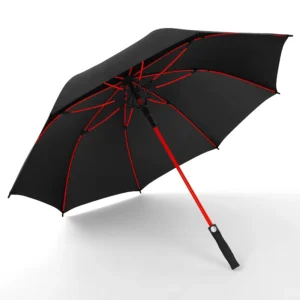 8K Colorful EVA Handle Large Size Men’s Business Straight Umbrella Semi-Automatic Golf Umbrella