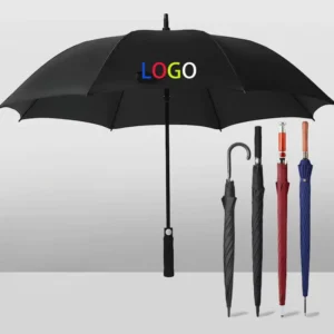 8K Mini Straight Rod Classical 190T Nylon Business Rain Sun Golf Umbrella