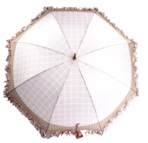8K Ribs 190t Material Lolita Wind Princess Lace Umbrella Cute Straight Sunscreen Generation Hair for Bride Cross Border Product
