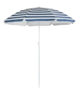98cm Polyester Aluminum European Design Silk Screen Printed Tilting Parasol Umbrella UV Protection Sun Shade Patio