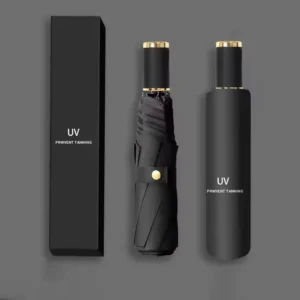 AA926 Custom Box Manual Control Rain Umbrella with Logo Prints Custom Umbrella