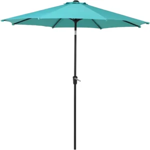 Accepted Customized Outdoor Central Garden Umbrella Sunshade Rainproof Patio Umbrellas