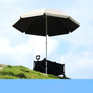 Adult Double Sunshade Beach Umbrella, UV50+ Protection, Waterproof, >3000mm Canvas, for Hiking and Beach Use