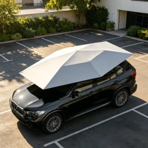 All Season Wind Resistant Car Rooftop Umbrella for Roadside Vehicle Rest