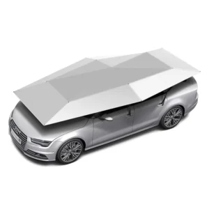 All Weather 4.8M Auto Folding Portable Car Umbrella 210D Oxford Cloth Universal Fit
