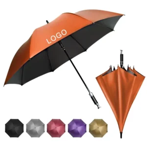 All-in-One Straight Umbrella, Thickened Oversized Sunshade, Large Size, Long-Handle Manual, 8-Rib, UV Protection