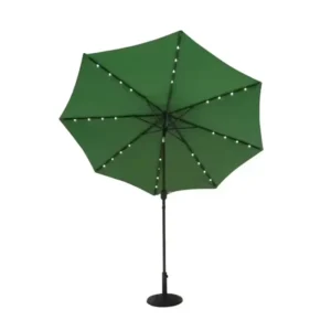 Aluminium Outdoor Restaurant Patio Umbrellas with Led Lights