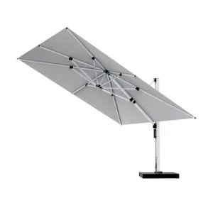 Aluminum European Style Cantilever Sun Parasol Umbrella with 3M Option for Hotel and Park Use
