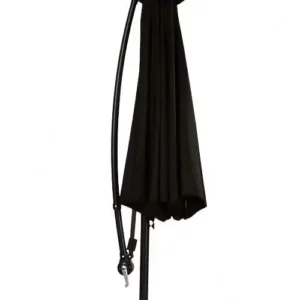 Aluminum Patio Umbrella with Stainless Steel Ribs, Polyester Fabric, and 1.35 m Radius