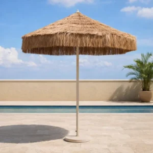 Aluminum Removable Top Oversized Market Style Parasol Extérieur with Patio Umbrellas & Bases