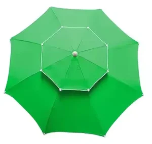 Aluminum Waterproof Patio Parasol with Base, 4 ft, for Courtyards, Parks, and Hotels