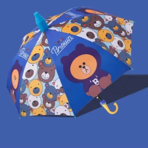 Animal Cartoon Girls Umbrella for 2 7 Years Factory Kindergarten Baby Sun Rain Kids Umbrella with Waterproof Sleeve