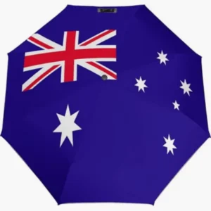 Australia Country Flag Pattern Fully Automatic Folding Umbrella
